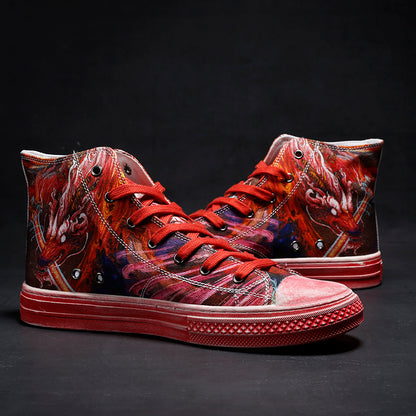 Red Dragon & Sword