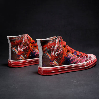 Red Dragon & Sword