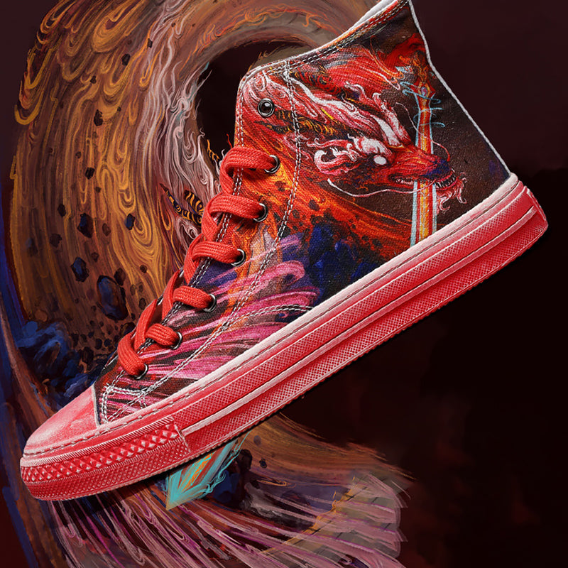 Red Dragon & Sword